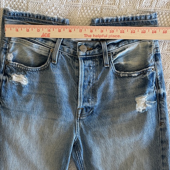 Frame Denim Le Pegged Jean in Aldine wash Women's Sz 26 - Picture 5 of 15